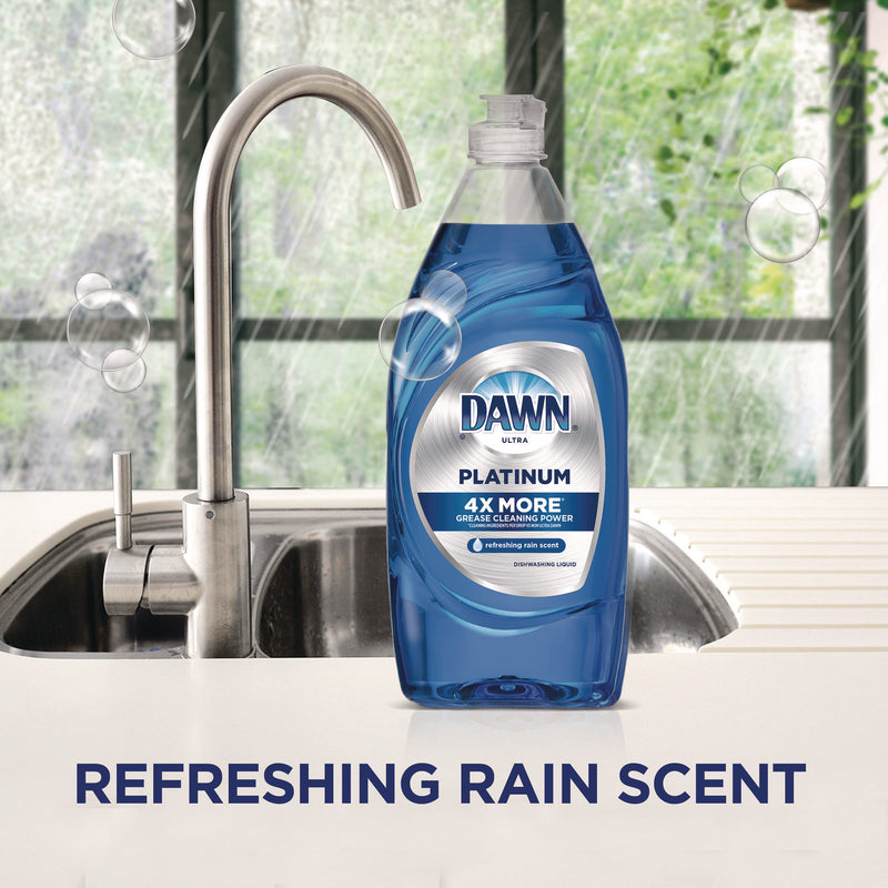 Dawn® Platinum Liquid Dish Detergent, Refreshing Rain, 54.8 oz Bottle, 2/Pack (PGC04504)