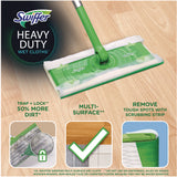 Swiffer® Heavy-Duty Wet Refill Cloths, 8 x 10, Gain Original Scent, White, 10 Cloths/Tub (PGC76471)