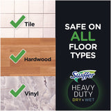 Swiffer® Heavy-Duty Dry Refill Cloths, 7.8 x 10.3, Gain Original Scent, White, 20 Cloths/Box (PGC94136) Box of 20