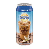 International Delight® Iced Coffee, Vanilla, 15 oz Can, 12/Carton (ITDWWI07823) Case of 12