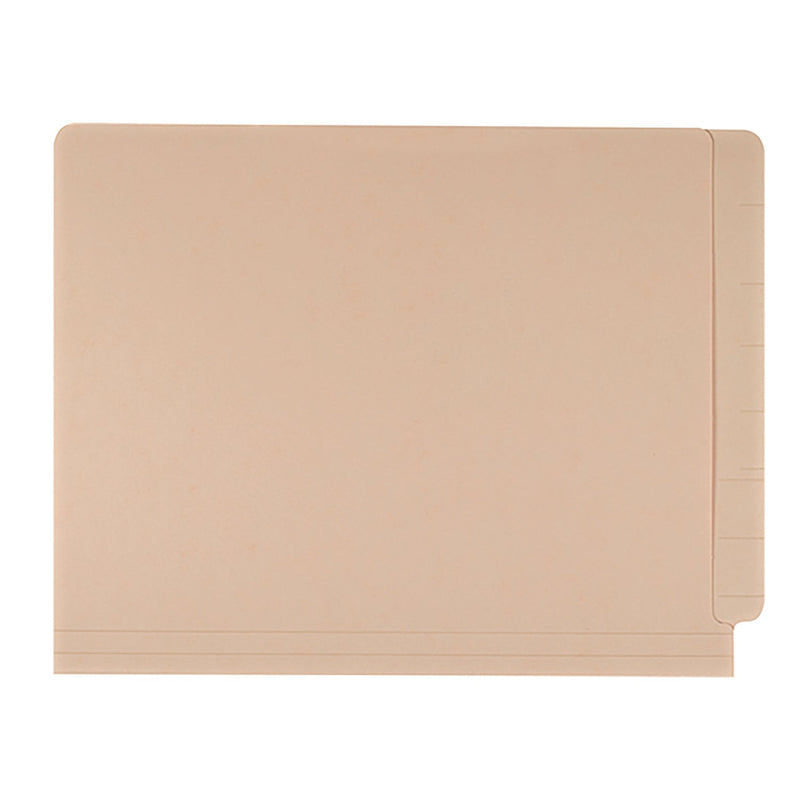 Medical Arts Press® Economy End Tab File Folder, Straight Tabs, Letter Size, 0.75" Expansion, Manila, 100/Box (MAQ52383) Box of 100