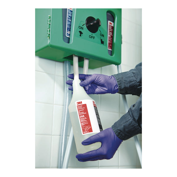 3M™ General Purpose Cleaner Concentrate, Clean Scent, 0.5 gal Bottle, 4/Carton (MMM8A) Case of 4
