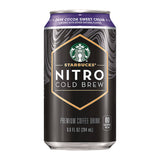 Starbucks® Nitro Cold Brew Coffee, Dark Cocoa Sweet Cream, 9.6 oz Can, 12/Carton (SBKPEP20478) Case of 12