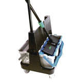 Unger OmniClean Dual Bucket Kit, 1.5 gal, Black/Blue/Gray (UNGCLBK1) Each