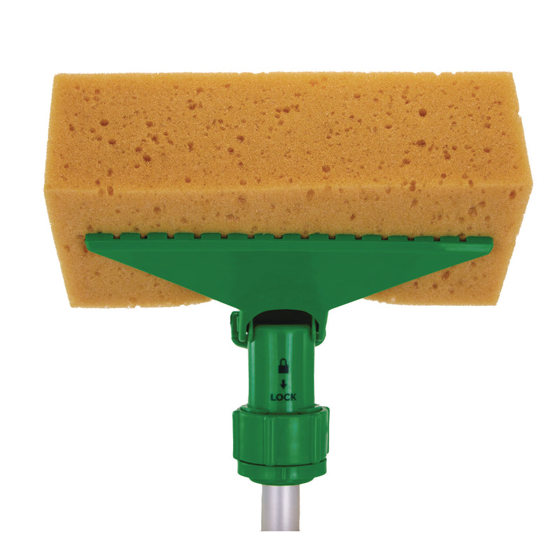Unger Fixi-Clamp Sponge, 3.75" x 8.5" x 2.75" Thick, Yellow (UNGSP010EA) Each