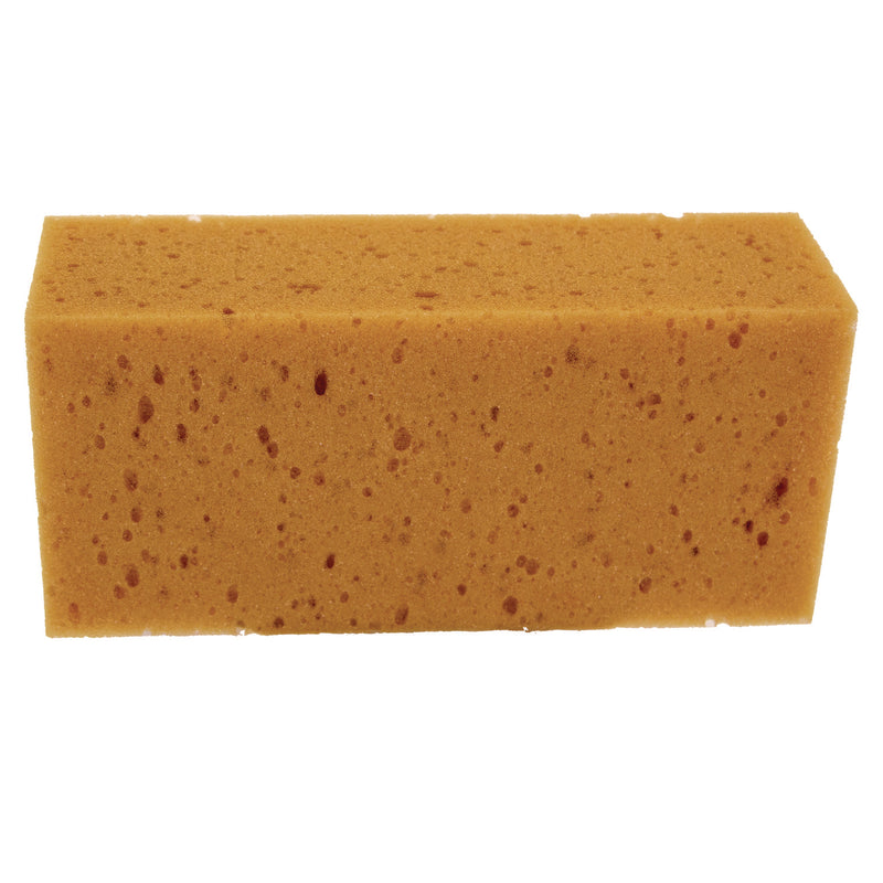 Unger Fixi-Clamp Sponge, 3.75" x 8.5" x 2.75" Thick, Yellow (UNGSP010EA) Each