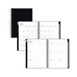 Blue Sky® Enterprise Weekly/Monthly Notes Planner, 8.63" x 5.88", Black Cover, 12-Month (Jan to Dec): 2026 (BLS131793) Each