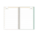 Blue Sky® Day Designer "Secret Garden Mint" Academic Year Weekly/Monthly Notes Planner, 8 x 5, 12-Month (July to June): 2025-2026 (BLS137900) Each