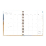 Blue Sky® One Tree Planted Andreo Weekly/Monthly Planner, Abstract Artwork, 11" x 8.5", Blue/Sand/Green Cover, 12-Month (Jan-Dec): 2026 (BLS137948) Each