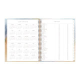 Blue Sky® One Tree Planted Andreo Weekly/Monthly Planner, Abstract Artwork, 11" x 8.5", Blue/Sand/Green Cover, 12-Month (Jan-Dec): 2026 (BLS137948) Each