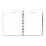 Blue Sky® One Tree Planted Andreo Weekly/Monthly Planner, Abstract Artwork, 11" x 8.5", Blue/Sand/Green Cover, 12-Month (Jan-Dec): 2026 (BLS137948) Each
