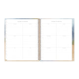 Blue Sky® One Tree Planted Andreo Weekly/Monthly Planner, Abstract Artwork, 11" x 8.5", Blue/Sand/Green Cover, 12-Month (Jan-Dec): 2026 (BLS137948) Each