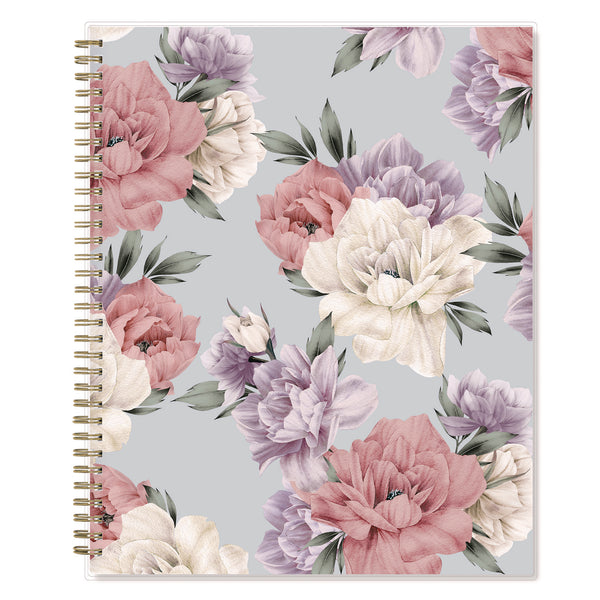 Blue Sky® Tula Weekly/Monthly Planner, Floral Artwork, 11" x 8.5", Purple/Pink/White Cover, 12-Month (Jan to Dec): 2026 (BLS143971) Each