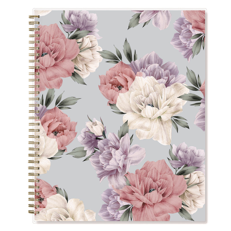 Blue Sky® Tula Weekly/Monthly Planner, Floral Artwork, 11" x 8.5", Purple/Pink/White Cover, 12-Month (Jan to Dec): 2026 (BLS143971) Each
