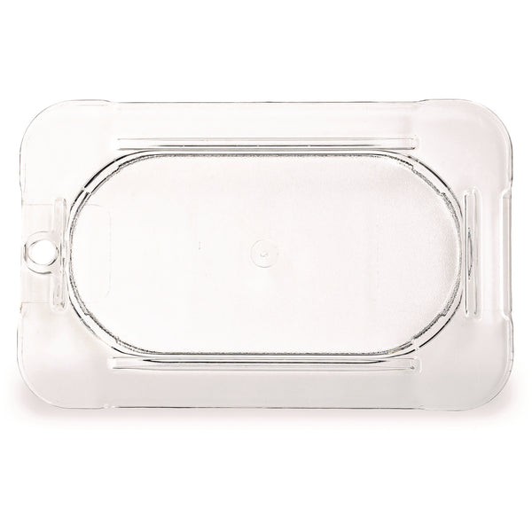 Carlisle StorPlus Polycarbonate Flat Universal Lid, 4.31 x 6.88 x 0.44, Clear, Plastic (CFS10336U07) Each
