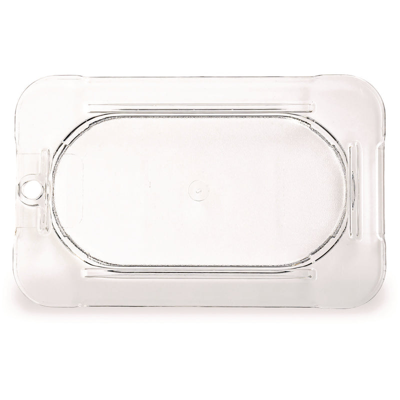 Carlisle StorPlus Polycarbonate Flat Universal Lid, 4.31 x 6.88 x 0.44, Clear, Plastic (CFS10336U07) Each