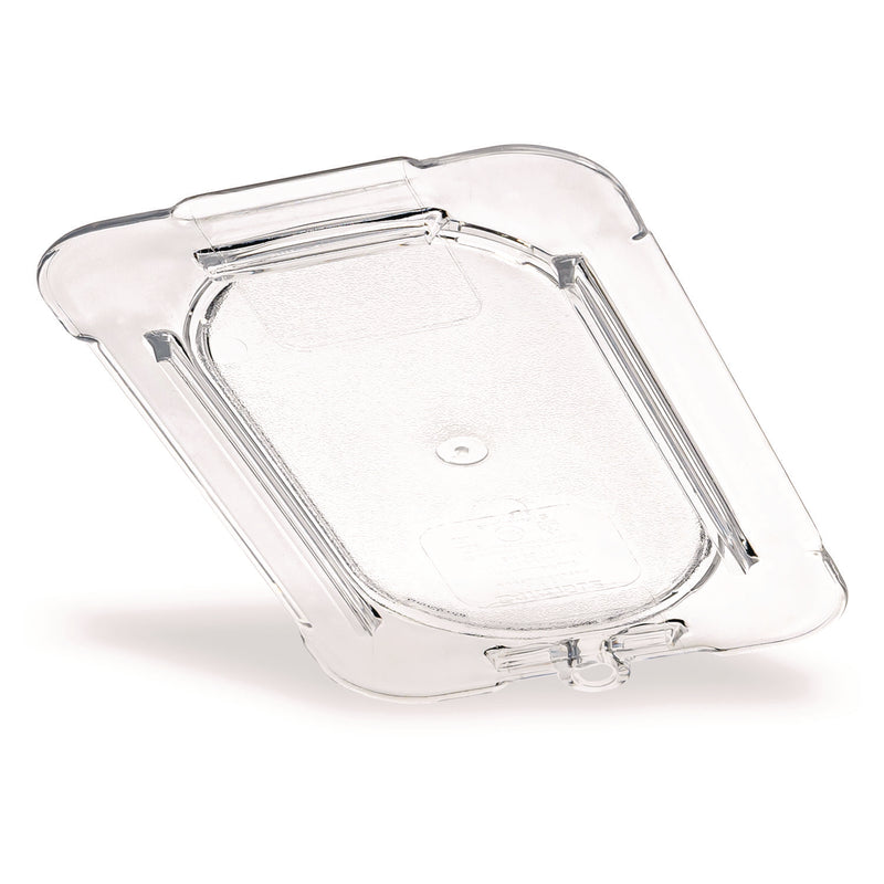 Carlisle StorPlus Polycarbonate Flat Universal Lid, 4.31 x 6.88 x 0.44, Clear, Plastic (CFS10336U07) Each