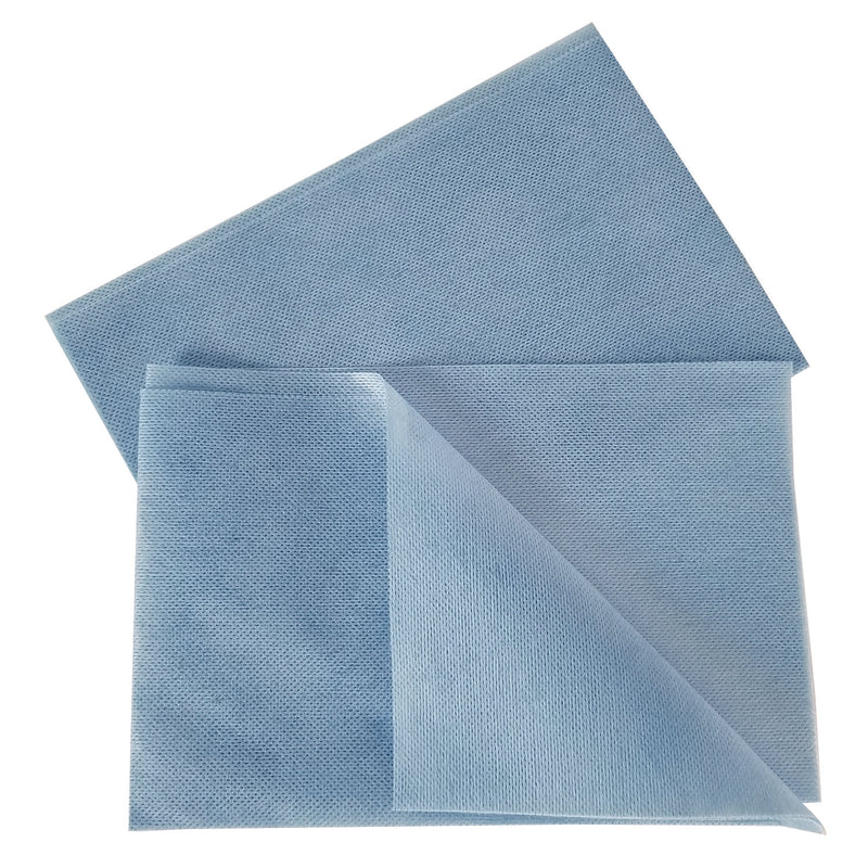 HOSPECO Deluxe Foodservice Wiper, 1-Ply, 13 x 21, Blue, 150/Carton (HOSNF310QCBA) Case of 150
