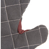 San Jamar Bestguard Oven Mitt, 17", WebGuard Plus Fabric, Black, Pair (SJM800FG17BK) 1 Pair