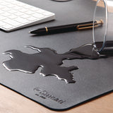 Smead™ Vegan Leather Desk Pads, 23.6 x 13.7, Charcoal (SMD64838) Each