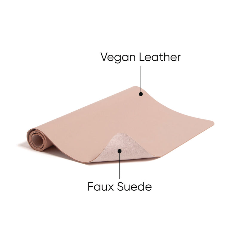 Smead™ Vegan Leather Desk Pads, 23.6 x 13.7, Light Pink (SMD64839) Each