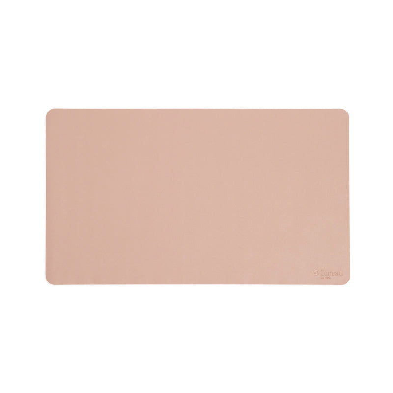 Smead™ Vegan Leather Desk Pads, 23.6 x 13.7, Light Pink (SMD64839) Each