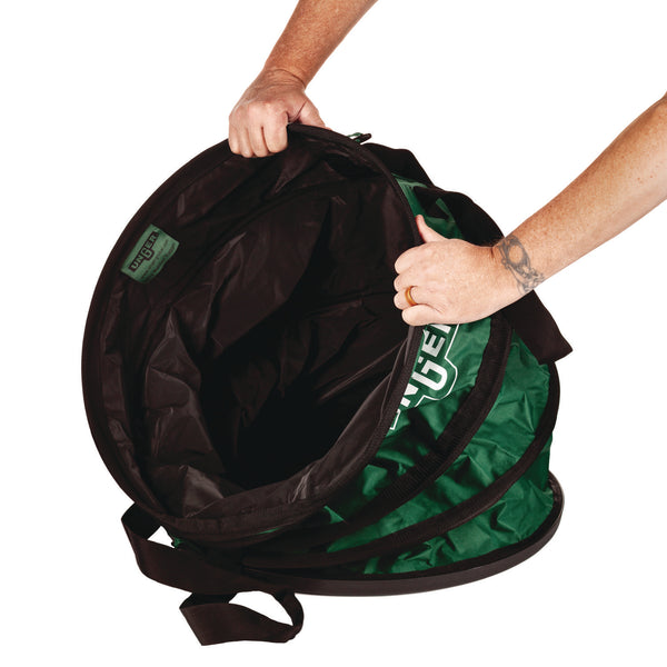 Unger Nifty Nabber Bagger, 40 gal, Nylon, Green (UNGB3000) Each
