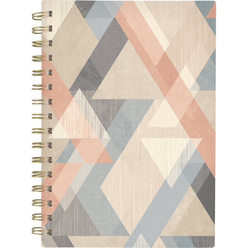 Cambridge® Triad Weekly/Monthly Planner, Geometric Artwork, 8.5 x 6.38, Multicolor Cover, 12-Month (Jan to Dec): 2025 (AAG1728200) Each