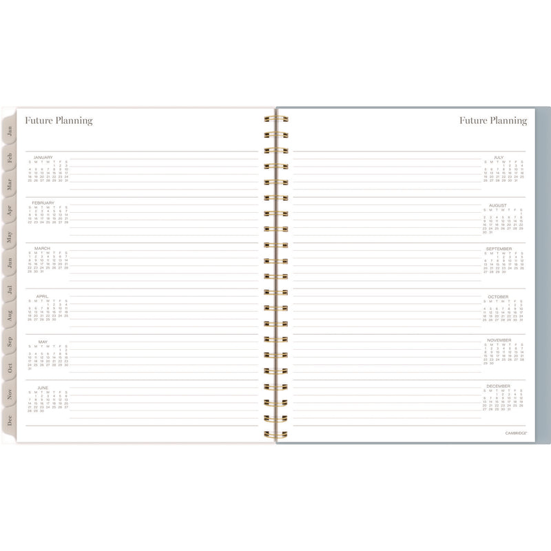Cambridge® Triad Weekly/Monthly Planner, Geometric Artwork, 11 x 9.25, Multicolor Cover, 12-Month (Jan to Dec): 2025 (AAG1728905) Each