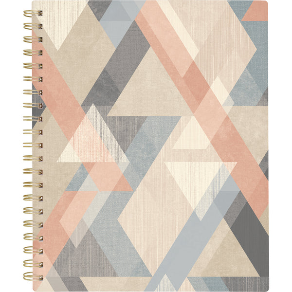 Cambridge® Triad Weekly/Monthly Planner, Geometric Artwork, 11" x 9.25", Multicolor Cover, 12-Month (Jan to Dec): 2025 (AAG1728905) Each