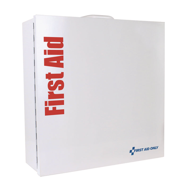 First Aid Only™ 91379 Large Metal SmartCompliance Food Service Cabinet ANSI B with No Medications, 337 Pieces, Metal Case (FAO91379) Each