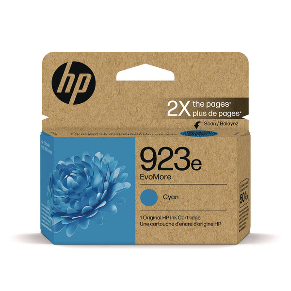 HP HP 923E (4K0T4LN) Cyan Original Ink Cartridge (HEW4K0T4LN)