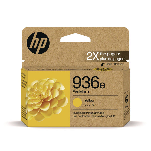 HP HP 936E, (4S6V5LN) Yellow Original Ink Cartridges (HEW4S6V5LN)