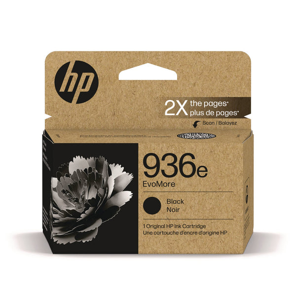 HP HP 936E, (4S6V6LN) Black Original Ink Cartridges (HEW4S6V6LN)