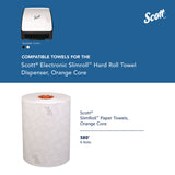 Scott® Slimroll Electronic Towel Dispenser, 12.35 x 7.25 x 11.8, White/Black (KCC47259) Each