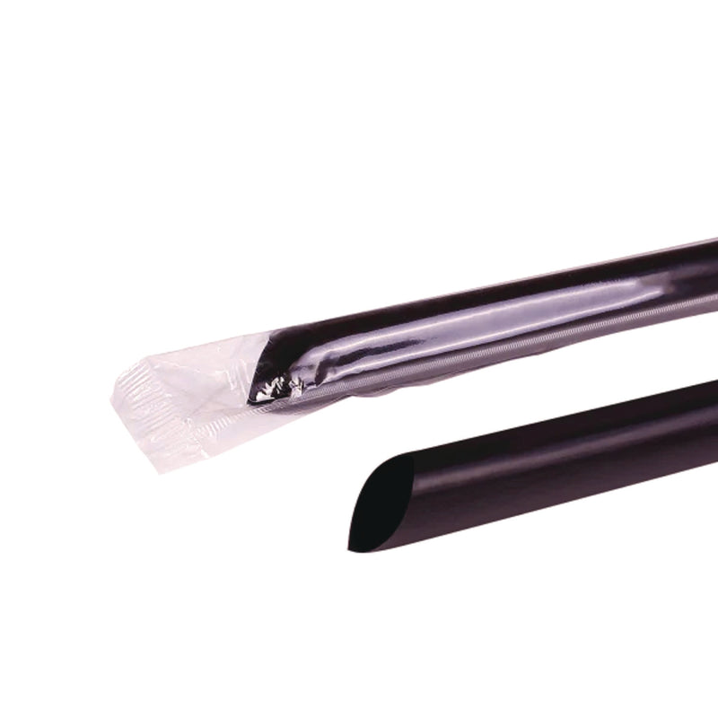 Karat Boba Straws, 9", Black, 1,600/Carton (KRTC9060SBLACK) Case of 1600