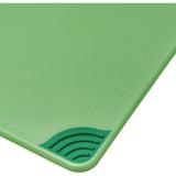 San Jamar Saf-T-Grip Cutting Board, 24 x 18 x 0.5, Green (SJMCBG182412GN) Each