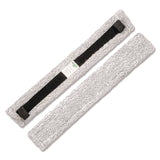 Unger VisaVersa Pro Microfiber Replacement Pad, 10" Light Gray, 10/Carton (UNGVEP25) Case of 10