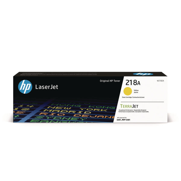 HP HP 218A, (W2182A), Yellow Original LaserJet Toner (HEWW2182A)