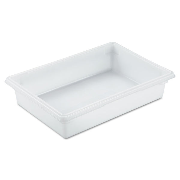 Rubbermaid® Commercial Food/Tote Boxes, 8.5 gal, 26 x 18 x 6, White, Plastic (RCP3508WHI) Each