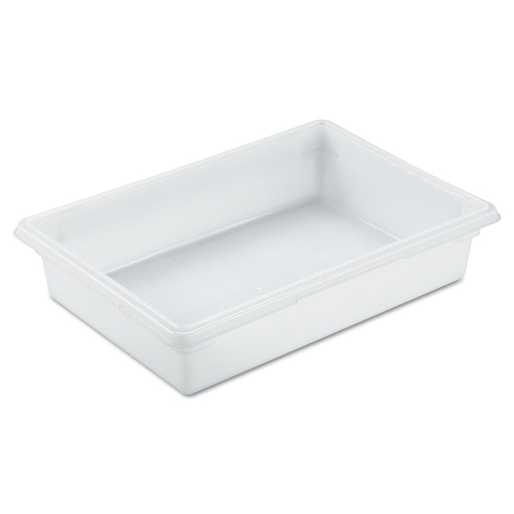 Rubbermaid® Commercial Food/Tote Boxes, 8.5 gal, 26 x 18 x 6, White, Plastic (RCP3508WHI) Each