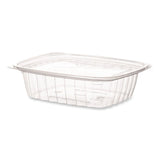 Renewable and Compostable Rectangular Deli Containers with Lid, 24 oz, 4 x 5.5 x 2, Clear, Plastic, 50/Pack, 4 Packs/Carton (ECOEPRC24) Case of 200