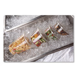 Round Deli Containers, 32 oz, 4.63" Diameter x 5.5" h, Clear, Plastic, 500/Carton (ECOEPRDP32) Case of 500