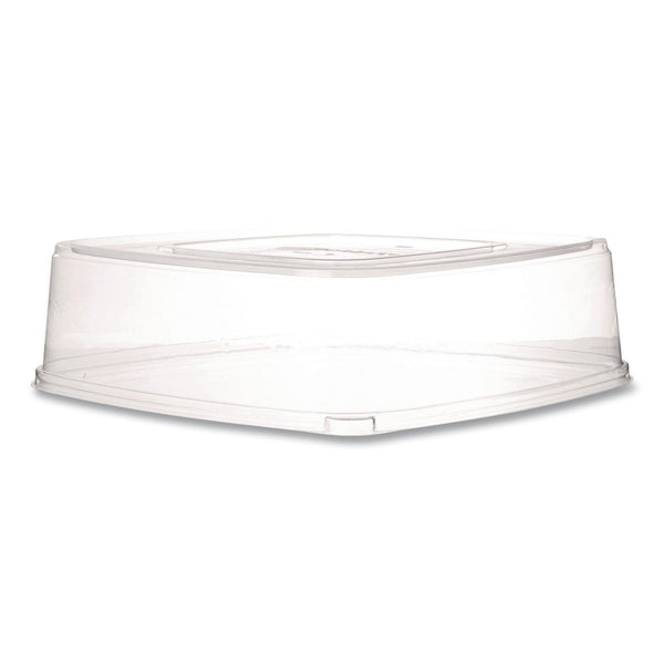 Vanguard Regalia Serving Tray Lids, 14.5 x 14.5 x 3.94, Clear, Plastic, 50/Carton (ECOEPSCTRS14LID) Case of 50