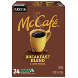 McCafe® Breakfast Blend K-Cup, 24/BX (GMT7468) Box of 24