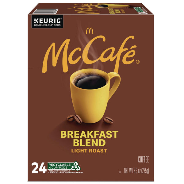 McCafe® Breakfast Blend K-Cup, 24/BX (GMT7468) Box of 24