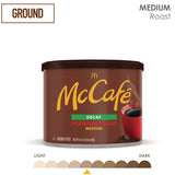 McCafe® Ground Coffee, Premium Roast Decaf, 24 oz Can (GMT079737) Each