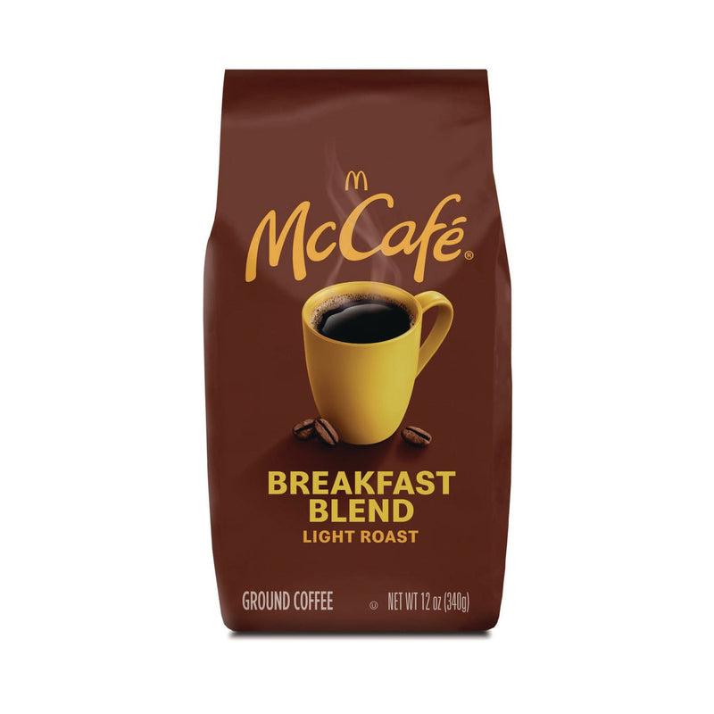 McCafe® Ground Coffee, Breakfast Blend, 12 oz Bag (GMT5533EA)