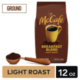 McCafe® Ground Coffee, Breakfast Blend, 12 oz Bag (GMT5533EA)