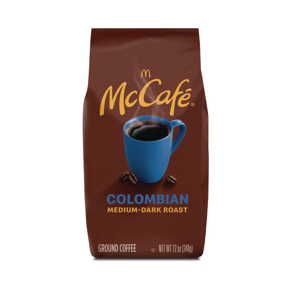 McCafe® Ground Coffee, Colombian, 12 oz Bag (GMT6346EA)